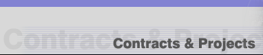 Contracts and Projects